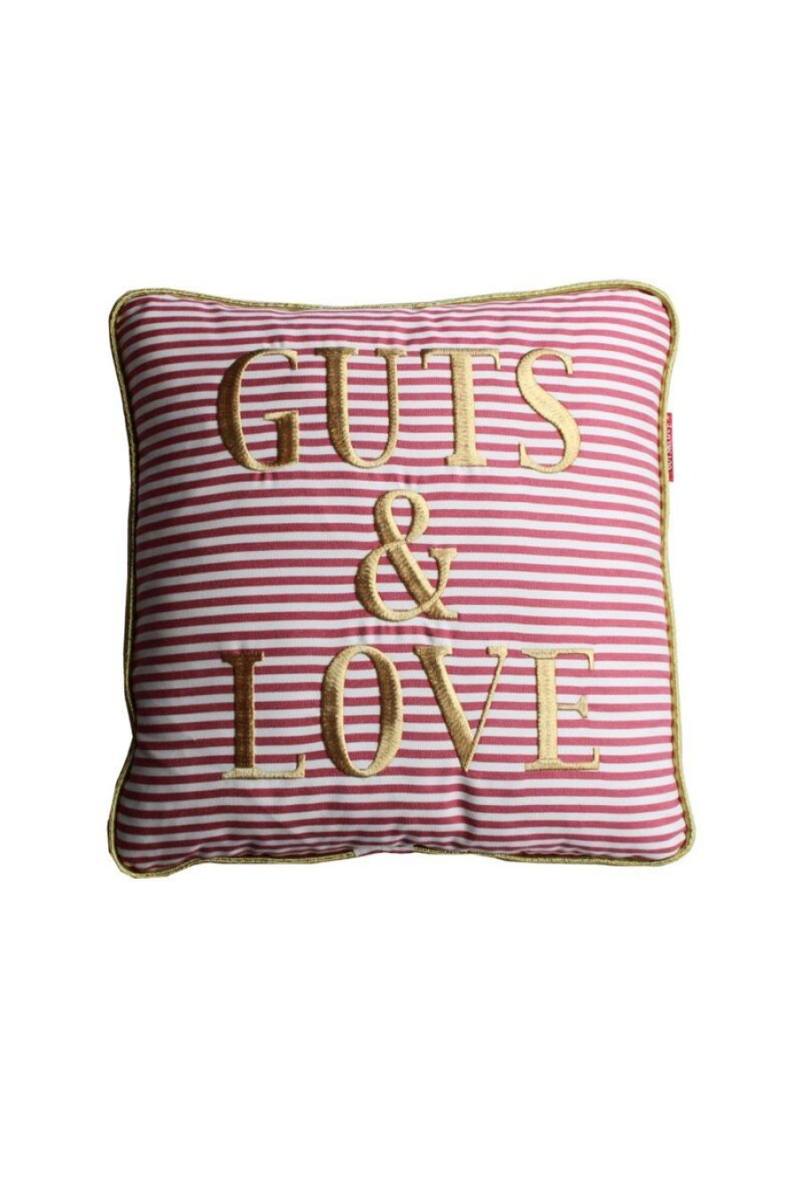 Mujer GUTS&LOVE Home | Guts&Love G&L Stripes Cushion Rojo Small (45 X 45)