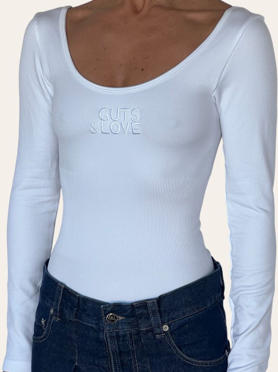 Mujer GUTS&LOVE Bodies & Banadores | Seamless White Body