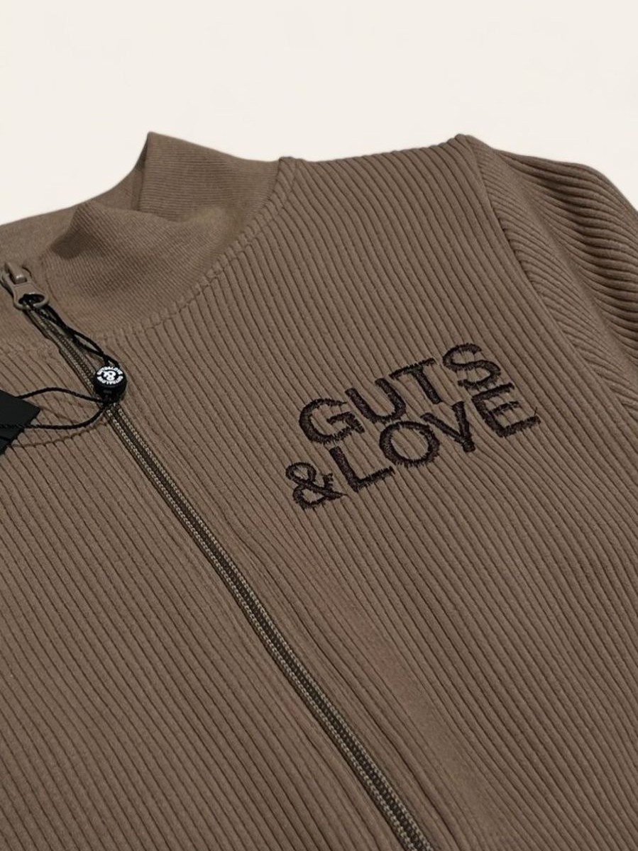 Mujer GUTS&LOVE Monos | Zip Toffee Jumpsuit