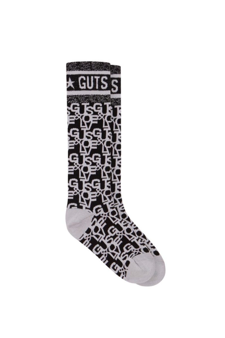 Mujer GUTS&LOVE Calcetines | H2L Monogram Grey Socks