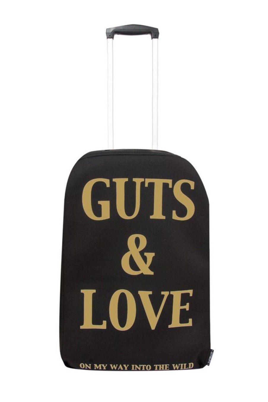 Mujer GUTS&LOVE Fundas | G&L Luggage Cover Black Gold