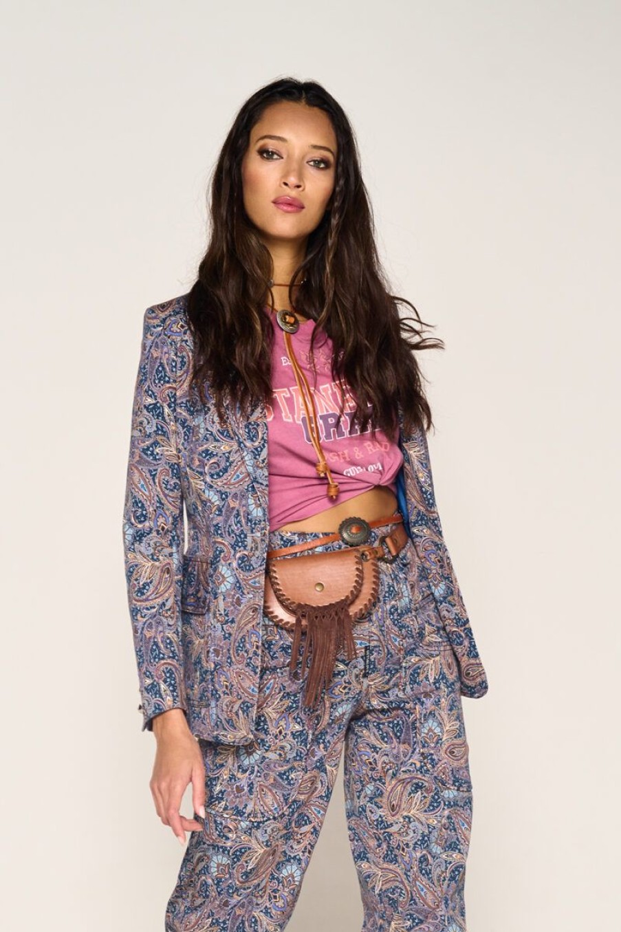 Mujer GUTS&LOVE Chaquetas | Yours G&L Paisley Blazer