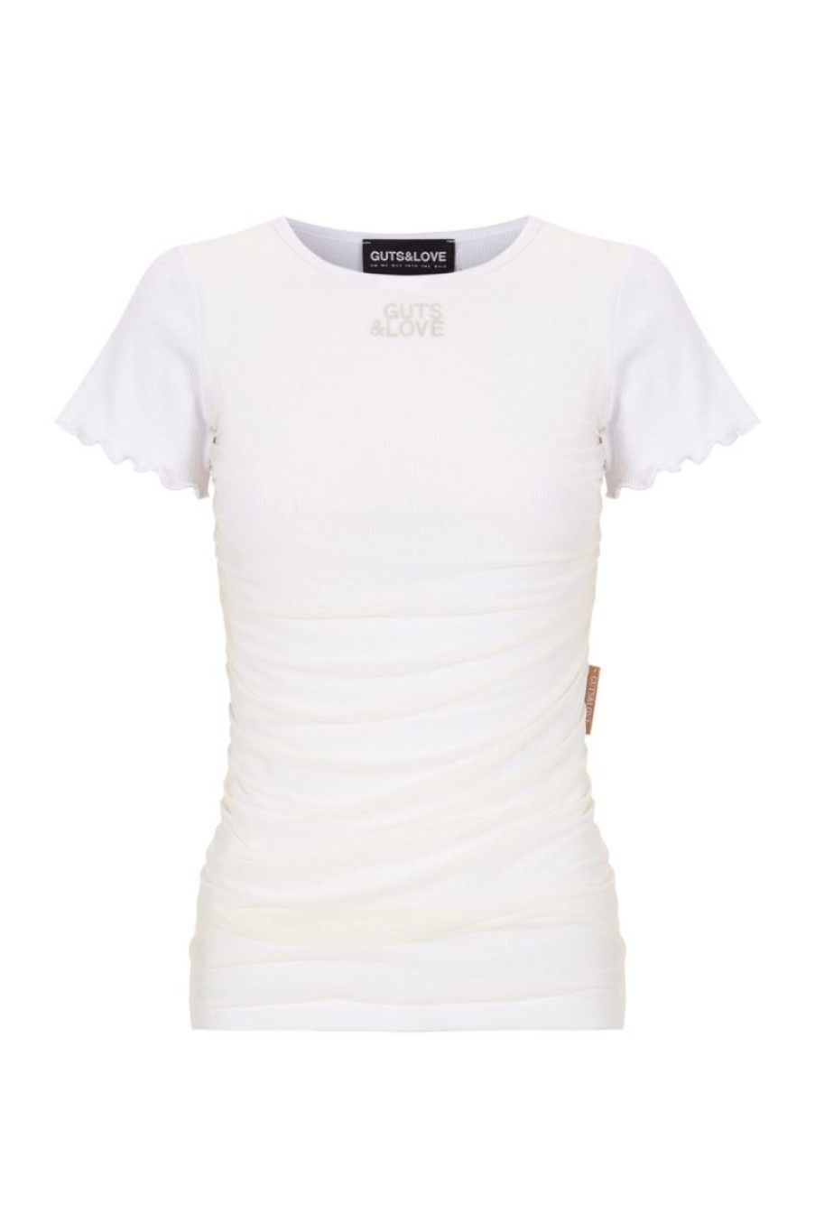 Mujer GUTS&LOVE Camisetas | Shade T-Shirt (White)