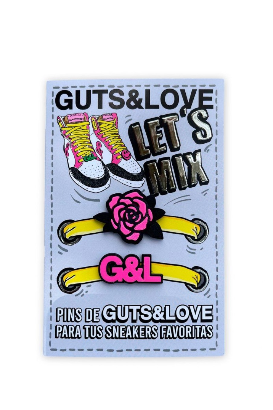 Mujer GUTS&LOVE Pins | Neon Rose G&L