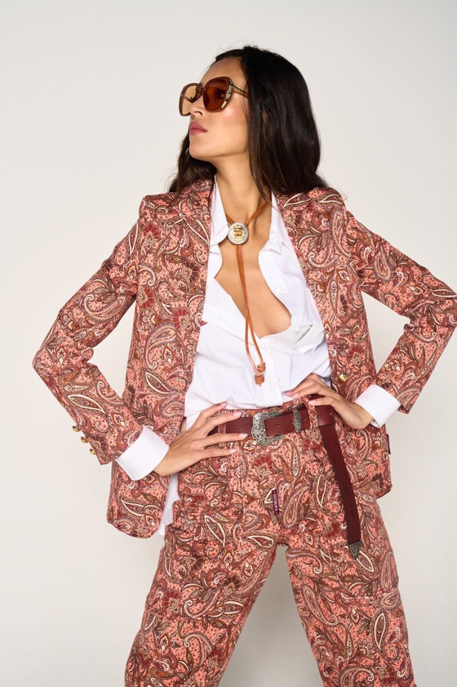 Mujer GUTS&LOVE Chaquetas | Higher G&L Paisley Blazer