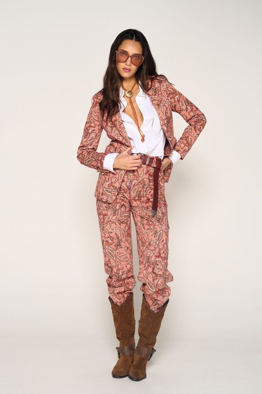 Mujer GUTS&LOVE Chaquetas | Higher G&L Paisley Blazer