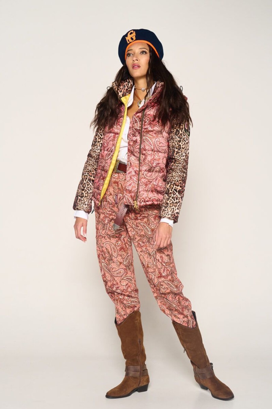 Mujer GUTS&LOVE Abrigos | Cheetah Paisley Parka