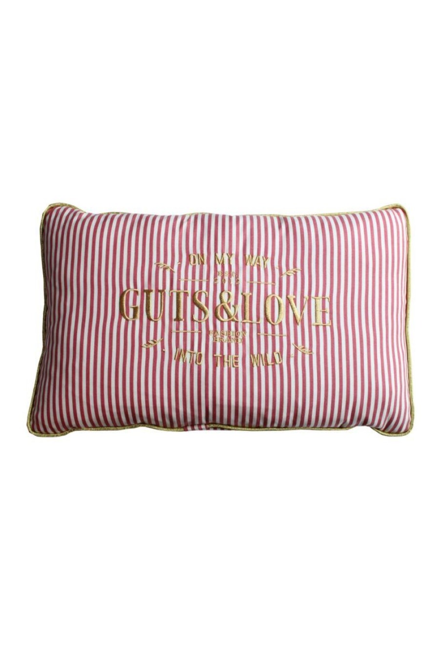 Mujer GUTS&LOVE Home | Guts&Love G&L Stripes Cushion Small Rojo (65 X 42)