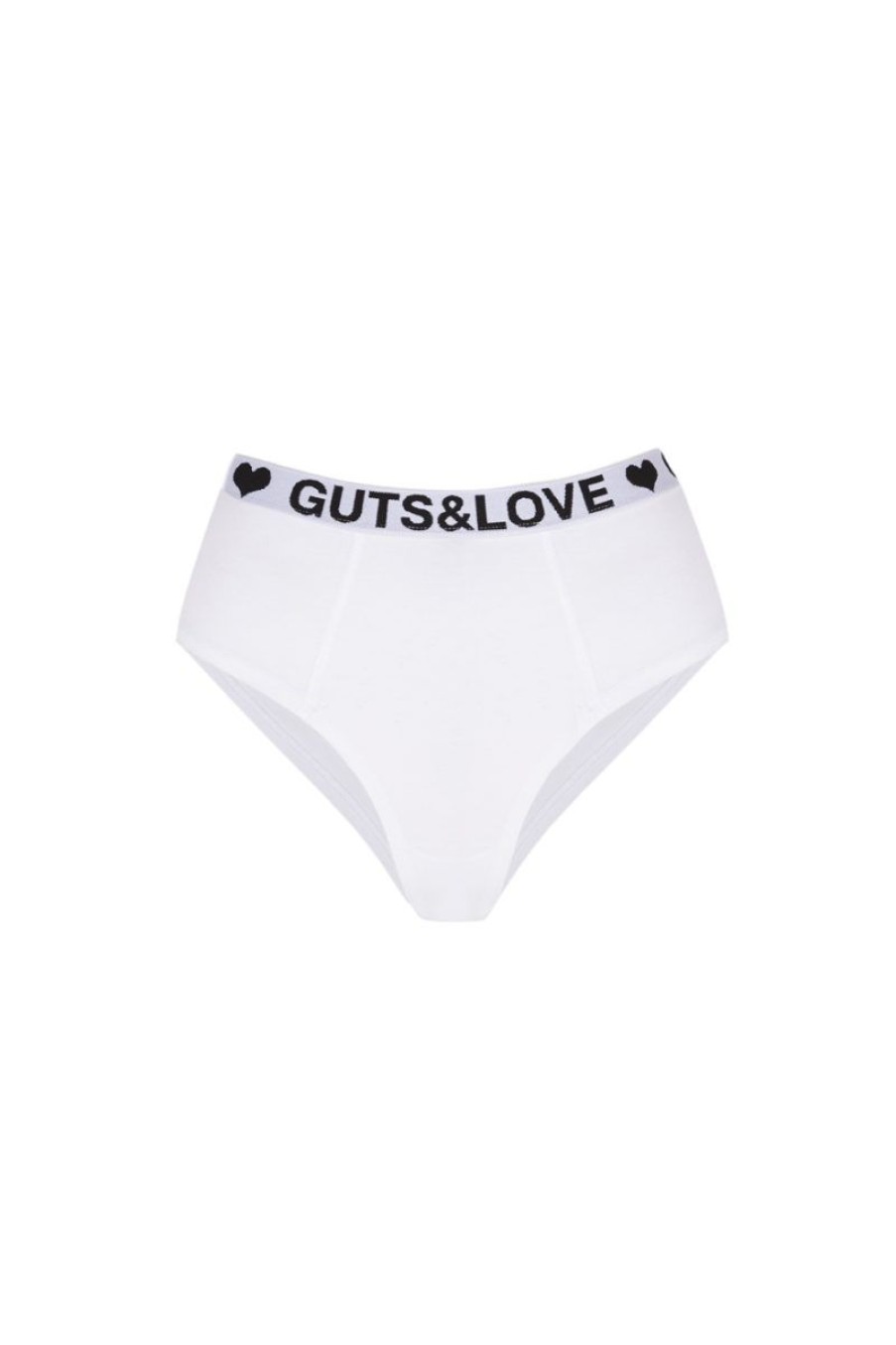 Mujer GUTS&LOVE Underwear | Tender Thong (White)