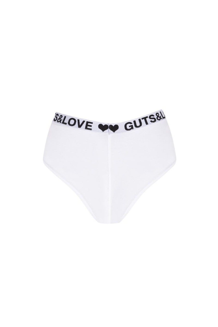 Mujer GUTS&LOVE Underwear | Tender Thong (White)