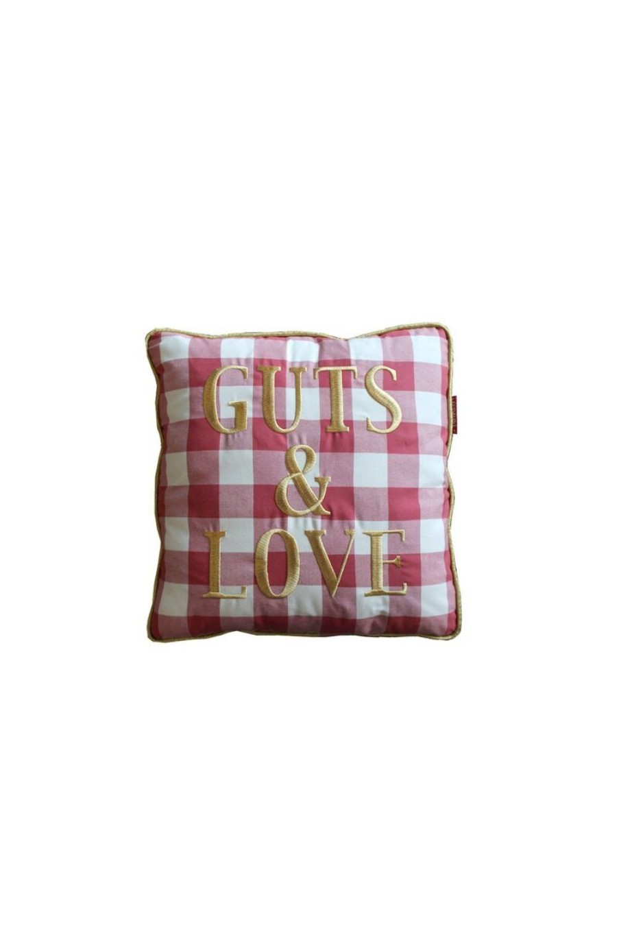 Mujer GUTS&LOVE Home | G&L Vichy Cushion Rojo Big (45 X 45)