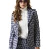 Mujer GUTS&LOVE Chaquetas | Monogram Jacquard Jacket