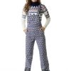 Mujer GUTS&LOVE Monos | Monogram Jacquard Jumpsuit