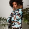 Mujer GUTS&LOVE Abrigos | Camo E Jacket Blu