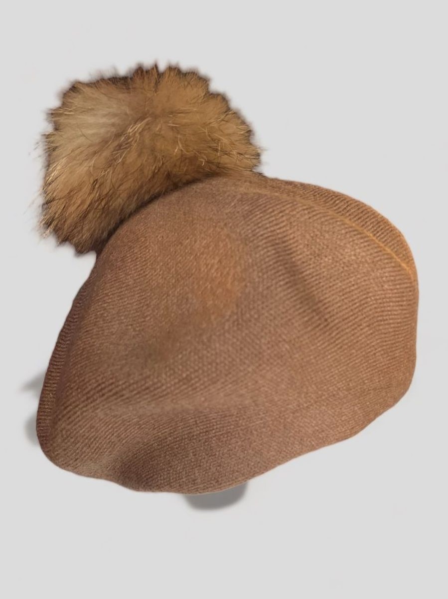 Mujer GUTS&LOVE Gorros | Camel Beret