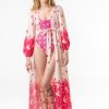 Mujer GUTS&LOVE Kaftanes | Uccelli Rossi Kaftan