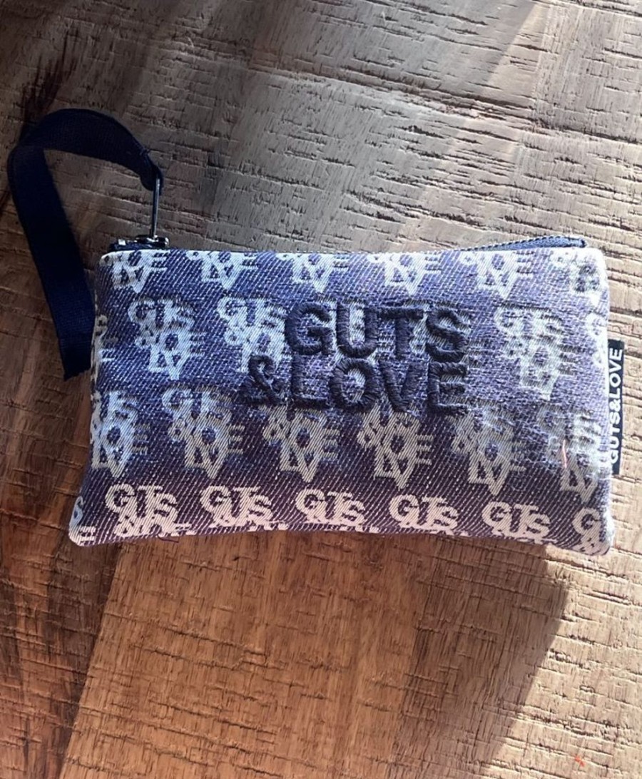 Mujer GUTS&LOVE Bolsos | Denim Jacquard Midi Pochette